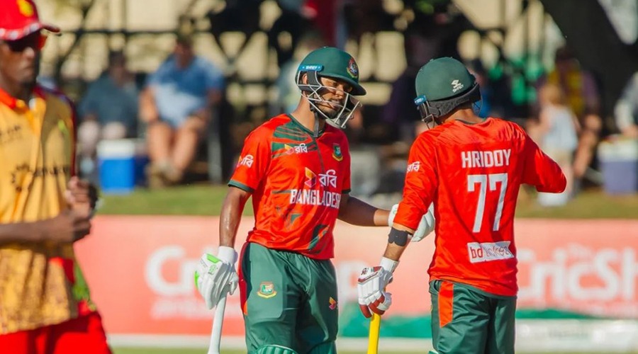 শেষ ওভারের নাটকীয়তায় সিরিজ জিতলো টাইগাররা