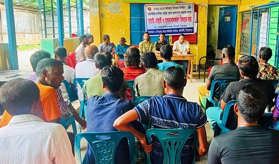 কাউখালীতে জেলের তথ্য যাচাই-বাছাই ও হালনাগাদ সম্পন্ন
