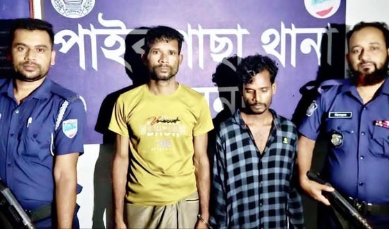 পাইকগাছায় ইয়াবাসহ ২ মাদক ব্যবসায়ী আটক