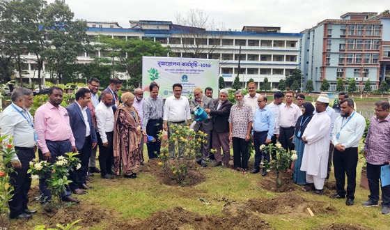পরিবেশ রক্ষায় বৃক্ষরোপণের কোনো বিকল্প নেই: সিকৃবি ভিসি
