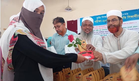 নাগেশ্বরীতে বৃত্তিপ্রাপ্ত কৃতি শিক্ষার্থীদের সংবর্ধনা
