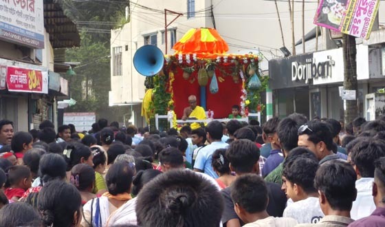 লালমনিরহাটে শ্রীশ্রী জগন্নাথদেবের উল্টো রথযাত্রা মহোৎসব