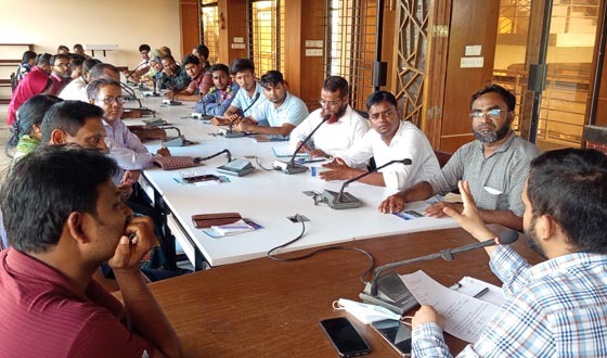 নতুন কুড়ি স্পোর্টস কর্মসুচি বাস্তবায়ন সংক্রান্ত প্রস্তুতিমূলক সভা
