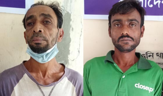 আশাশুনিতে চোরাই মোটর সাইকেলসহ চোর ও গাঁজা ব্যবসায়ী গ্রেফতার