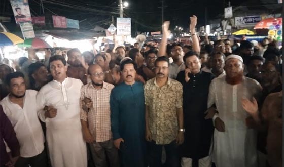 স্পিকার হাফিজ উদ্দিন ভারপ্রাপ্ত রাষ্ট্রপতি হওয়ায় আনন্দ মিছিল