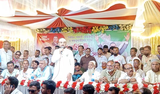 বিরলে নির্বাচন পরবর্তী নেতাকর্মী ও শুভানুধ্যায়ীদের সাথে পূনর্মিলন