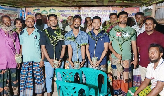 রাণীনগরে ৬জন প্রবাসী রেমিট্যান্স যোদ্ধাকে সংবর্ধনা