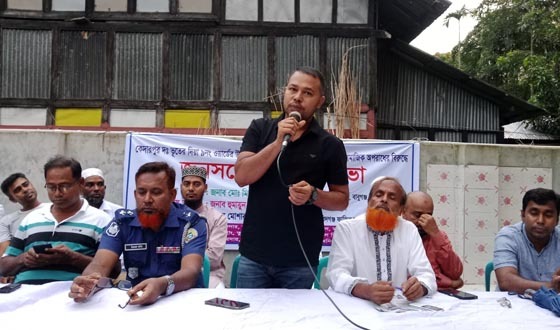 বাবুগঞ্জে সামাজিক অপরাধ প্রতিরোধে জনসচেতনতামূলক সভা