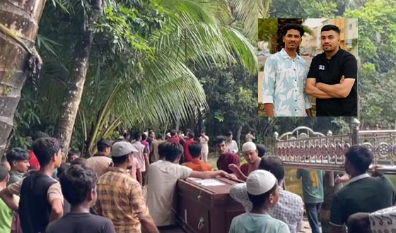 প্রবাসের স্বপ্ন ভেঙে দুই কফিনে ফিরলেন দুই ভাই: লক্ষ্ণীপুরে শোকের ছায়া