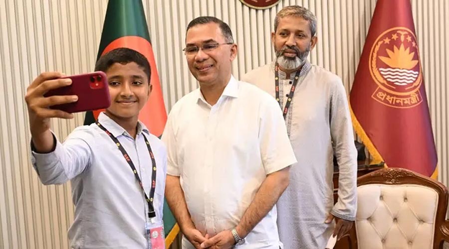 প্রধানমন্ত্রীর সঙ্গে দেখা করল সেই তাহসিন