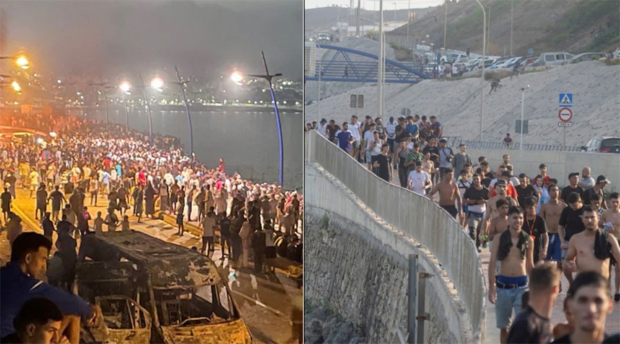 ২৪ ঘণ্টায় স্পেনে ঢ়ুকল ৫০ হাজার অভিবাসী, ১৮ জনের মৃত্যু