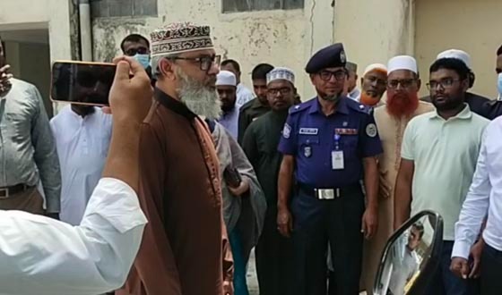 নাজিরপুর হাসপাতালে আকস্মিক পরিদর্শনে এমপি মাসুদ সাঈদী