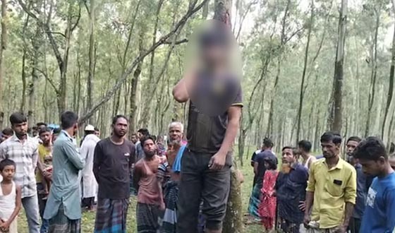 বীরগঞ্জে শালবাগান থেকে যুবকের ঝুলন্ত মৃতদেহ উদ্ধার