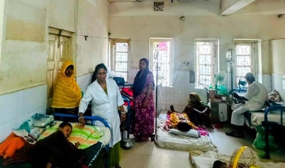 মতলবে হাম আক্রান্ত রোগীর সংখ্যা বাড়ছে, ১ দিনে ভর্তি ৬ জন