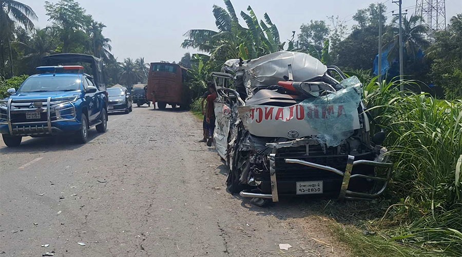 স্বামীর লাশ নিয়ে ফেরা হলো না, পথে স্ত্রীরও মৃত্যু!