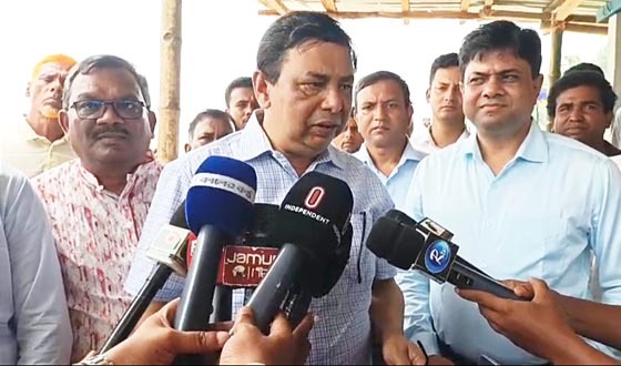 মোগলহাট স্থলবন্দর পুনরায় চালুর উদ্যোগ, চেয়ারম্যানের পরিদর্শন