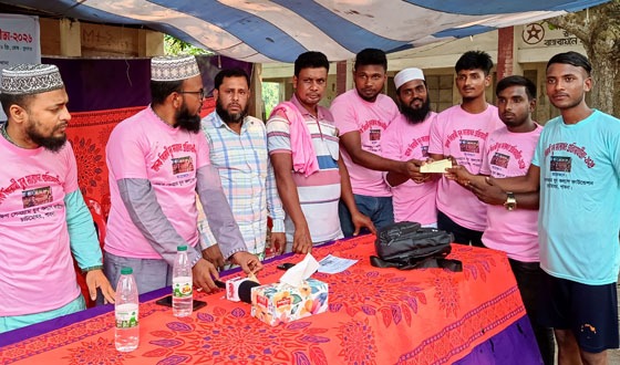 চাটমোহরে মাদকবিরোধী যুব ম্যারাথন প্রতিযোগিতা