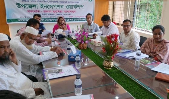 সেনবাগে বি-স্ট্রং এর উপজেলা ইনসেপশন ওয়ার্কশপ অনুষ্ঠিত
