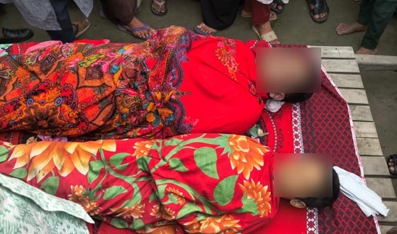 দেলদুয়ারে বজ্রপাতে বাবা-মেয়ের মৃত্যু
