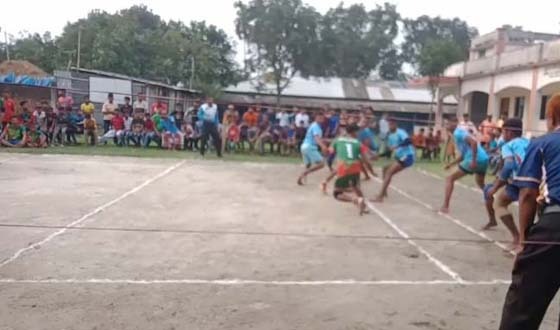 চিরিরবন্দরে আন্ত উপজেলা প্রীতি কাবাডি খেলা