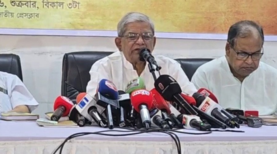 রাজনীতিকে ধ্বংস করতে ষড়যন্ত্র চলছে, এটি অশনিসংকেত: মির্জা ফখরুল