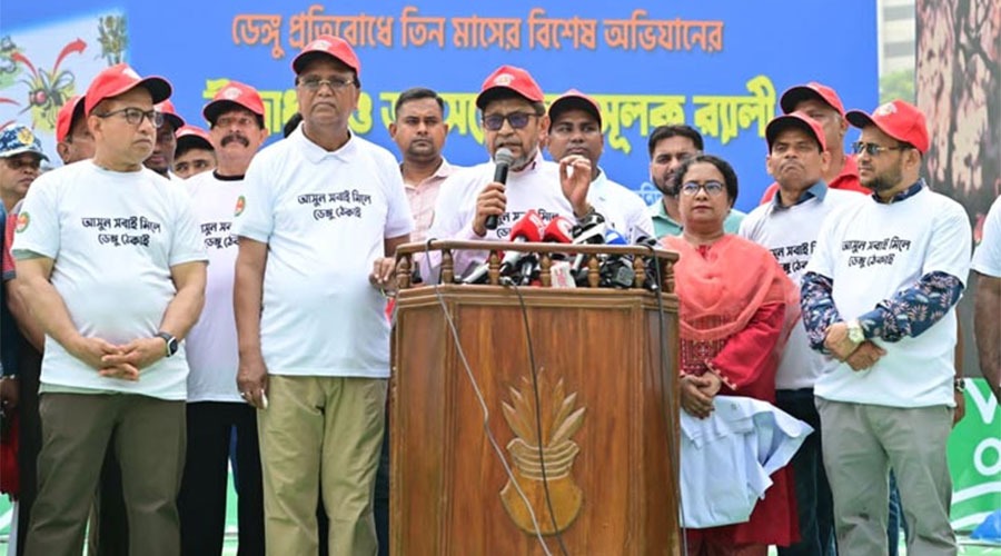 ডেঙ্গু প্রতিরোধে শিগগিরই অভিযান, ভবনে জমা পানি পেলেই জরিমানা: স্বাস্থ্যমন্ত্রী