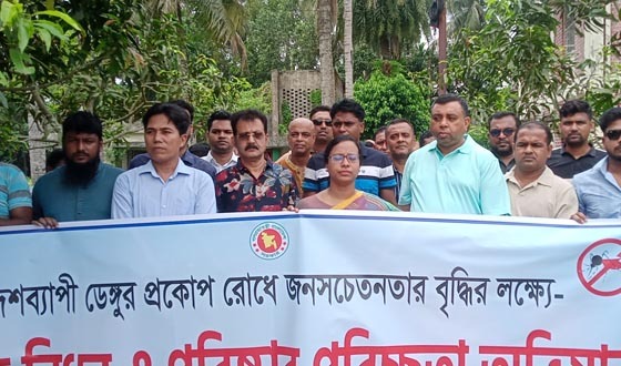 মোল্লাহাটে মশক নিধন ও পরিচ্ছন্নতা অভিযান