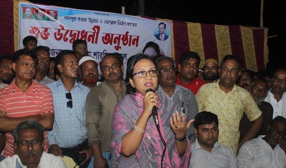 চাঁদাবাজদের ছাড় নয়, লালপুর বাজারে প্রতিমন্ত্রীর হুঁশিয়ারি