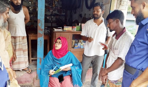 রাণীনগরে ভ্রাম্যমান আদালতে মাদকসেবির কারাদন্ড
