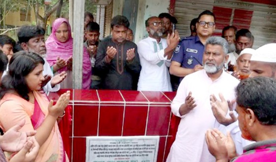 আগামী ৫ বছরে এলাকার কোন রাস্তা কাঁচা থাকবেনা : এমপি হুদা