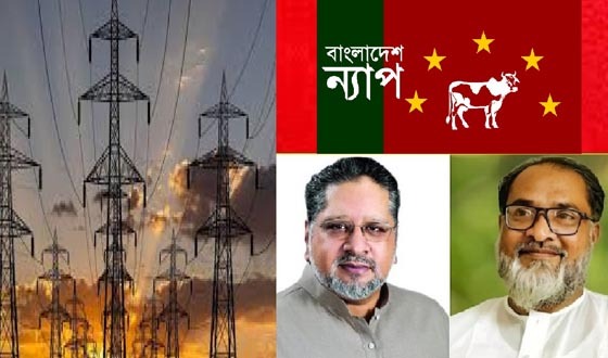 জনস্বার্থে বিদ্যুতের মূল্যবৃদ্ধির সিদ্ধান্ত বাতিল করুন : বাংলাদেশ ন্যাপ
