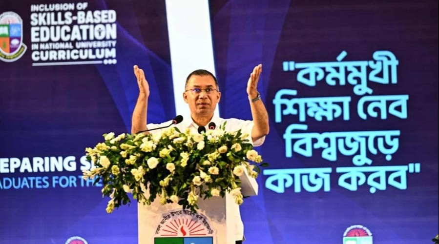 কর্মমুখী শিক্ষায় না ফিরলে বৈশ্বিক প্রতিযোগিতায় পিছিয়ে পড়বে দেশ: তারেক রহমান
