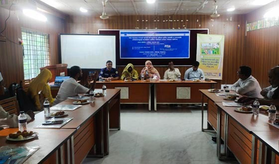 নাজিরপুরে গ্রাম আদালত বিষয়ে জনসচেতনতা বৃদ্ধিতে কর্মশালা