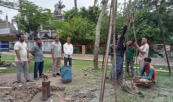 কলারোয়ায় উপকূলীয় দুর্যোগ ও ভূমিরূপ মানচিত্রায়নে বাংলাদেশ ভূতাত্ত্বিক জরিপ