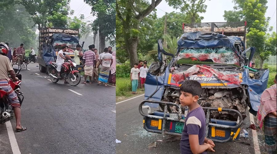 দাঁড়িয়ে থাকা ট্রাকে পিকআপের ধাক্কা, টাঙ্গাইলের সখীপুরে নিহত ৪