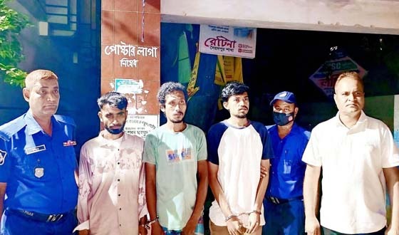 চিরিরবন্দরে ৩ মাদক সেবীকে ভ্রাম্যমাণ আদালতের কারাদন্ড ও জরিমানা