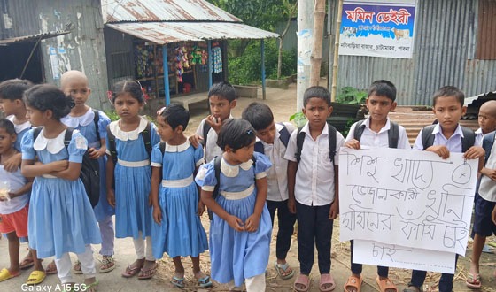 চাটমোহরে ভেজাল দুধ ব্যবসায়ীর শাস্তির দাবি