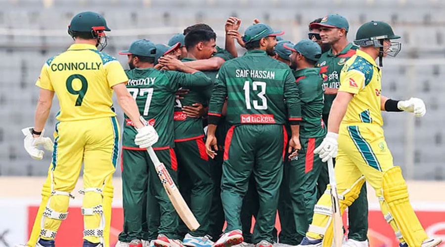 দীর্ঘ অপেক্ষার অবসান টাইগারদের, অস্ট্রেলিয়াকে টানা দুই ম্যাচ হারিয়ে সিরিজ জয়