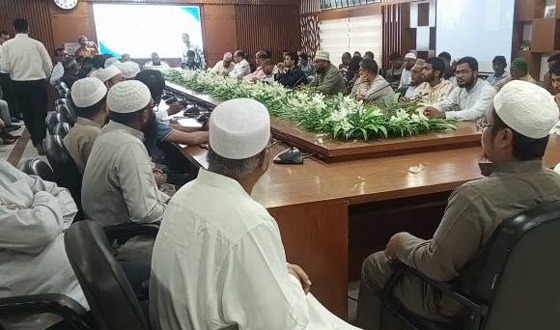 গাইবান্ধায় আইনশৃঙ্খলা রক্ষার্থে বিশেষ সভা