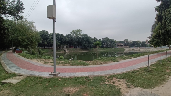 উপজেলা পরিষদ চত্বরে ওয়াকওয়ের সুরক্ষায় সচেতনতার বার্তা