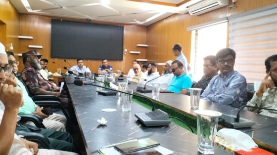 ভূরুঙ্গামারী আইন-শৃঙ্খলা কমিটির সভা