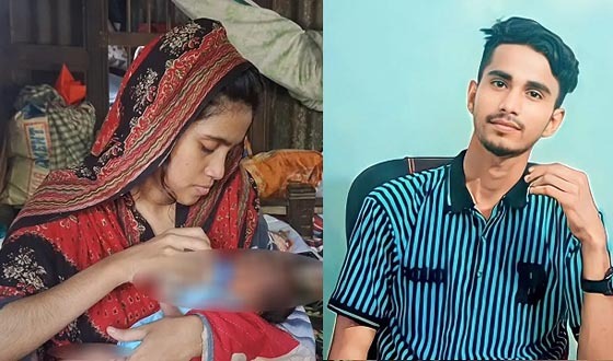 বেঁচে যাওয়া অন্তঃস্বত্ত্বা গৃহবধূর কোলজুড়ে জন্ম নিল পুত্র সন্তান