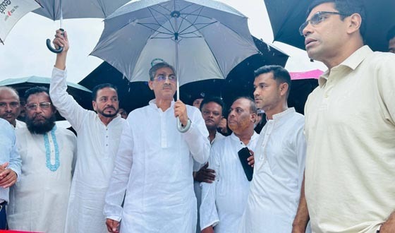 পাতলী খাল ও পুনঃখনন সভাস্থল পরিদর্শন করেন পানি সম্পদ মন্ত্রী
