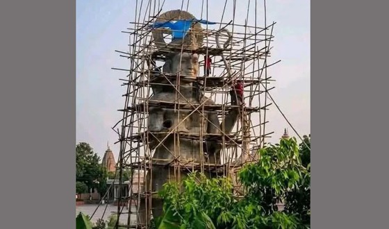 বৃহত্তম রামমূর্তি স্থাপন ও নির্মাণের কাজ আপাতত স্থগিত