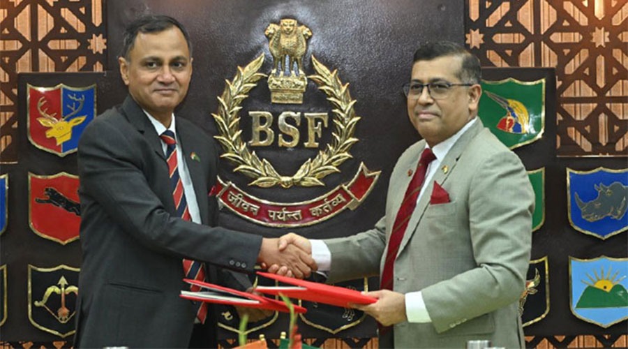 সীমান্তে অপরাধ হলে ‘জিরো টলারেন্স’ নীতি, একমত বিজিবি ও বিএসএফ