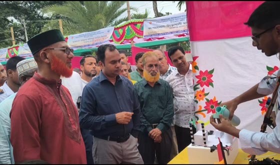 মোরেলগঞ্জে মেধা উদ্ভাবনী বিজ্ঞান মেলা অনুষ্ঠিত