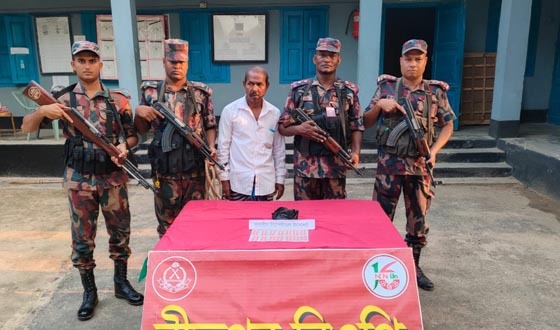 পোরশা সীমান্তে ট্যাপেন্টাডল ট্যাবলেটসহ আটক ১