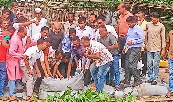 নদীভাঙনের ভয়ে দিন কাটাতে হবে না, এটাই আমাদের লক্ষ্য: গণপূর্ত প্রতিমন্ত্রী