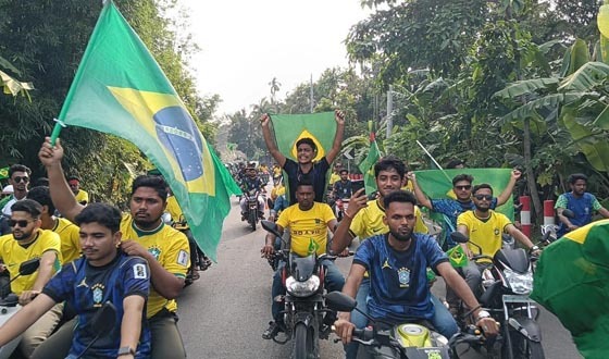 মোটরসাইকেল শোডাউনে ব্রাজিল সমর্থক নিহত