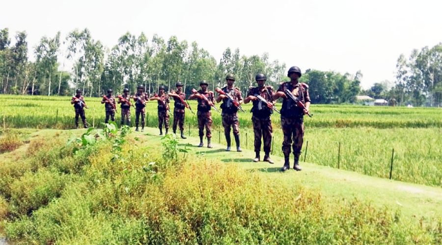 চুয়াডাঙ্গা ও কুড়িগ্রাম সীমান্তে ২০ জনকে পুশইন চেষ্টা, প্রতিহত বিজিবির